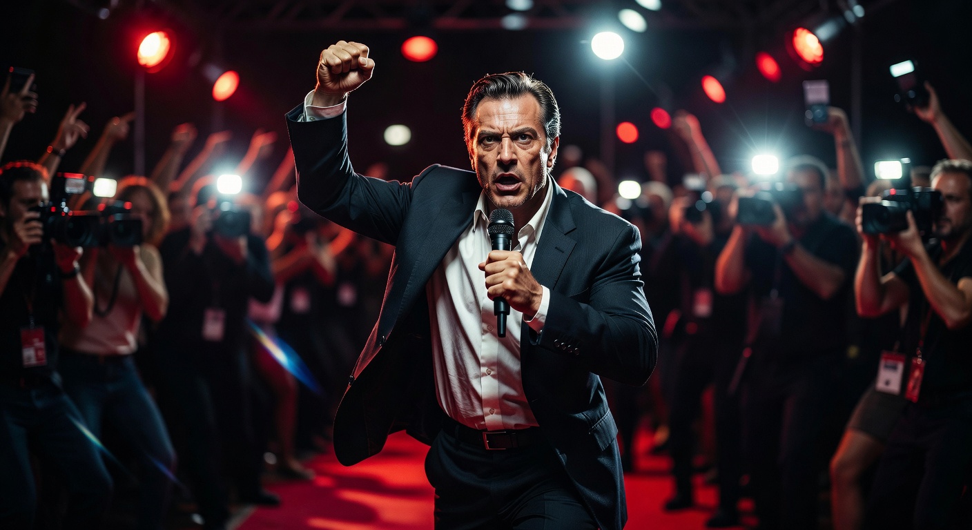 Robert De Niro’s Protest Meltdown Turned a Public Rally Into a Vanity Stage